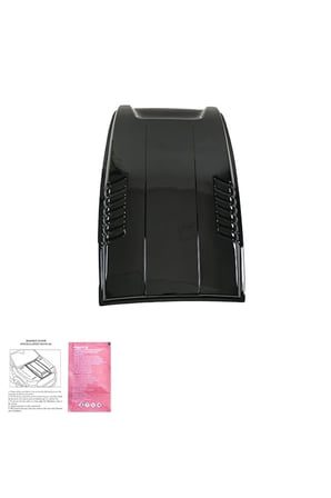 FORD Ranger T7-T8 2015-2022 ile uyumlu Kaput Ucu Kaplaması Koruma (Parlak Siyah)
