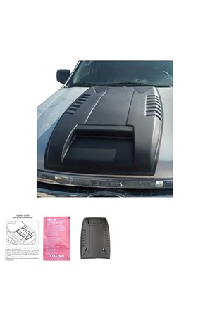 FORD Ranger T6 2012-2015 ile uyumlu Kaput Ucu Kaplaması Koruma