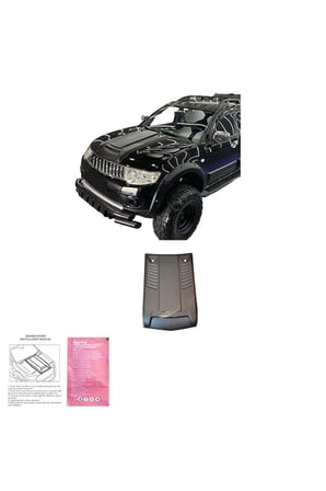 MITSUBISHI L200 Triton Serisi 4 2007-2014 ile uyumlu Kaput Ucu Kaplaması Koruma