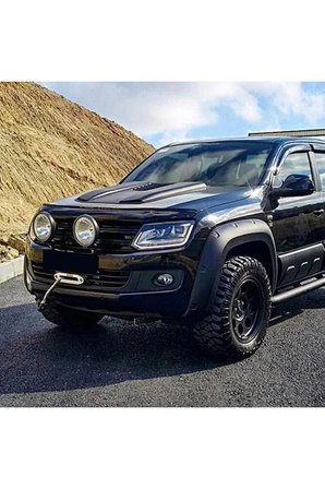 Kaput Ucu Kaplaması Koruma VW VOLKSWAGEN Amarok MK1 / MK1 Facelift 2010-2021 ile uyumludur