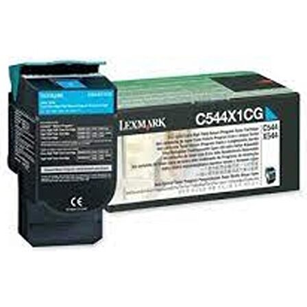 Lexmark (C544) C544X1CG Mavi Spot Orjinal Spot Orjinal Toner