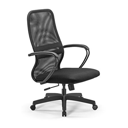 Ergolife Sit 8 Ergonomik Fileli Ofis Koltuğu / Çalışma Sandalyesi - DF.57.1.222 Siyah