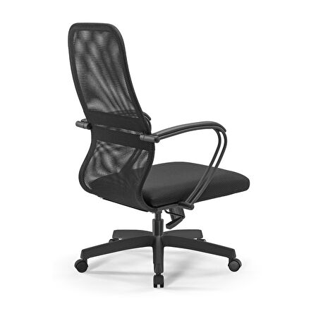 Ergolife Sit 8 Ergonomik Fileli Ofis Koltuğu / Çalışma Sandalyesi - DF.57.1.222 Siyah