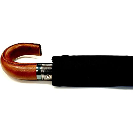 Marlux Wood Tam Otomatik Erkek Şemsiye Kısa Bastonlu 10 Tel