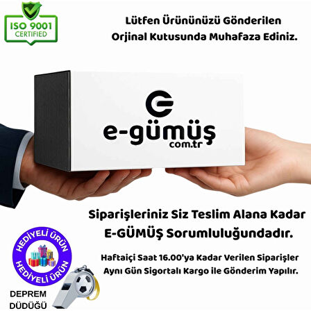 GMR E-Gümüş 250 gr Külçe Gümüş
