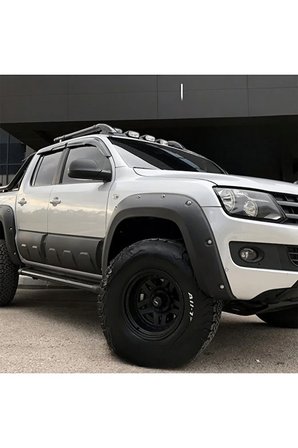 ABE TÜV'lü VW VOLKSWAGEN Amarok MK1 2010-2016 ile uyumlu Çamurluk üstü Dodik Kaplama