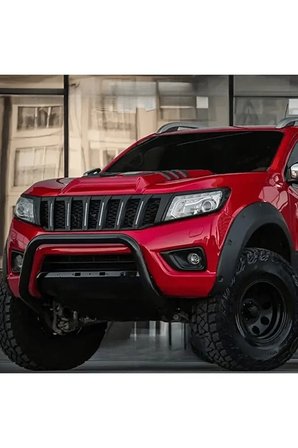 ABE TÜV ile NISSAN Navara NP300 (D23) 2017-2021 ile uyumlu Çamurluk üstü Dodik Kaplama