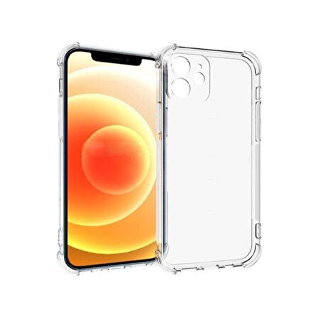 Teleplus Apple iPhone 12  Kılıf Antishock Kamera Korumalı Silikon