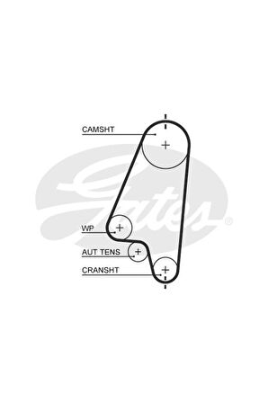 Triger Kayışı 111×170 111 Diş Astra F-corsa B 1.4 Gd111h9.5p170 Ct874gat-5310xs 5310xs 5636560