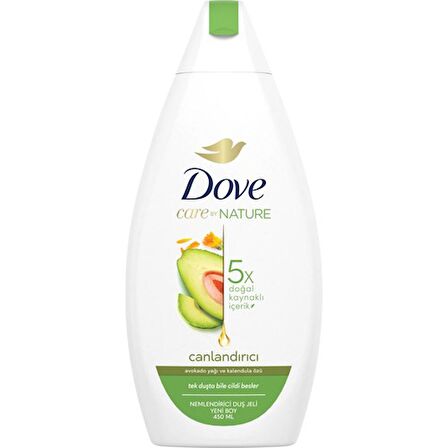 Dove Duş Jeli Canlandırıcı ve Avakoda  450 Ml