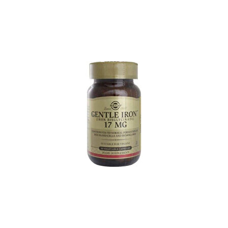 Gentle Iron 17 Mg 90 Kapsül