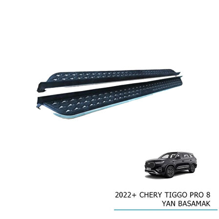 Cherry Tiggo 8 Pro Yan Basamak 2022+ Sonrası Uyumlu OEM