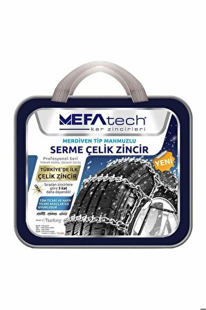 175x13 Ebatlarına Uyumlu Serme Kar Patinaj Zinciri Mefatech