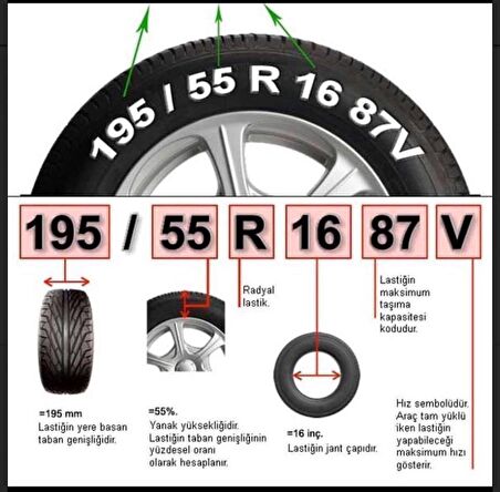 195/45x16 Ebatlarına Uyumlu Takmatik X tipi Kar Patinaj Zinciri Mefatech