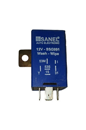 Sanel Sılecek Zaman Rolesı 12V 5+1 Uclu Peugeot-Fıat Unıversal Araclar