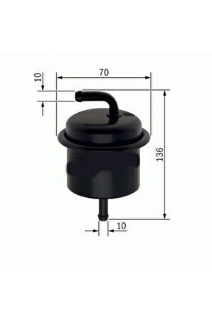 Yakıt Filtresi Suzuki Grand Vıtara 99-05 Wk614/47 X