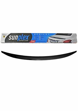 Audi A3 Sedan Spoiler Piano Black 2013-2019 arası modellere uyumlu Sunplex