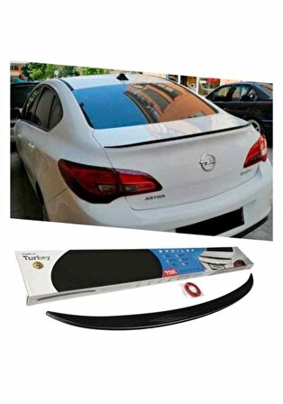 Opel Astra J Spoiler Piano Black 2010-2015 arası modellere uyumlu Sunplex