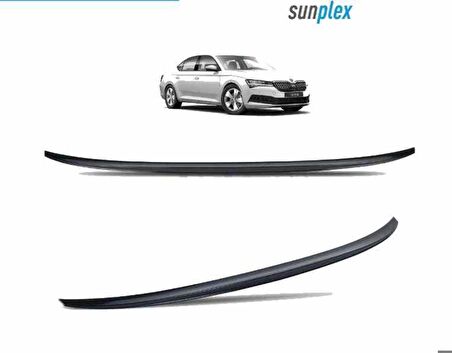 Skoda Superb Spoiler Piano Black 2015-2019 arası modellere uyumlu Sunplex