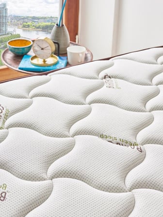 Niron Yatak Bamboo Ortopedik Tek Kişilik Yaylı Yatak 100 x 200 cm