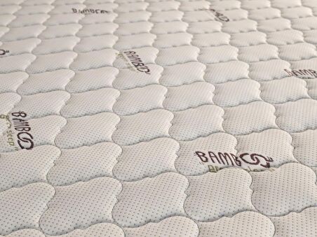 Pinotte Bamboo Ortopedik Tek Kişilik Yaylı Yatak 90 x 200 cm