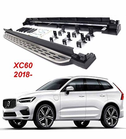 Volvo Xc60 yan basamak marşbiyel koruma 2018 sonrası modeller uyumlu