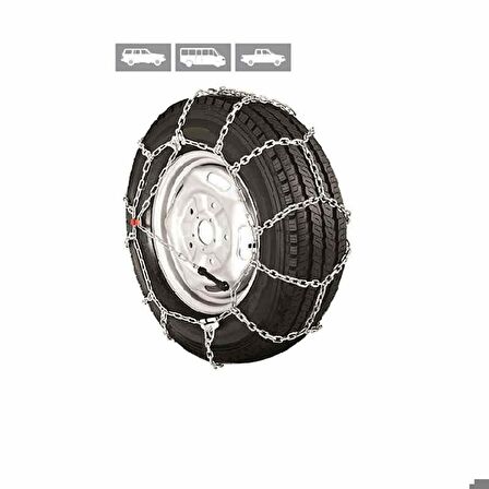 235-40-17 Ebatlarına Uyumlu 4x4 Karmatik Kar Patinaj Zinciri Space