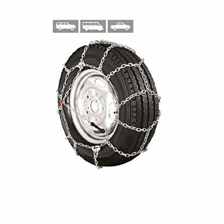 28X9-15 Ebatlarına Uyumlu 4x4 Karmatik Kar Patinaj Zinciri Space