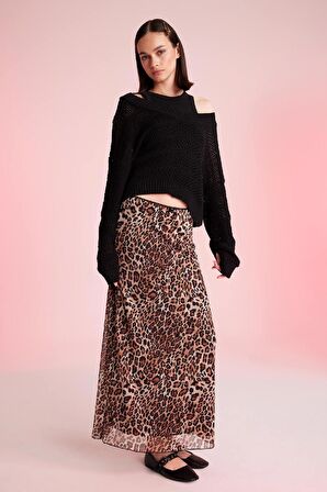 DeFacto Regular Fit V Yaka Kazak D4633AX24AUBK27