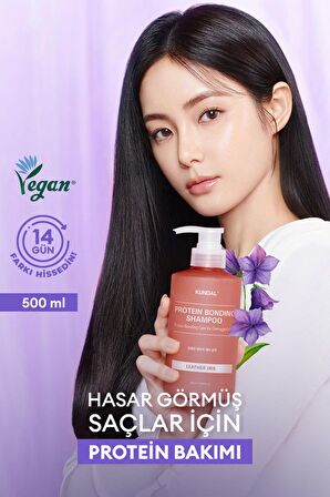 Protein Kompleksi İçeren Onarıcı Bakım Şampuanı Kundal Protein Bonding Shampoo 500ml (Leather Iris)
