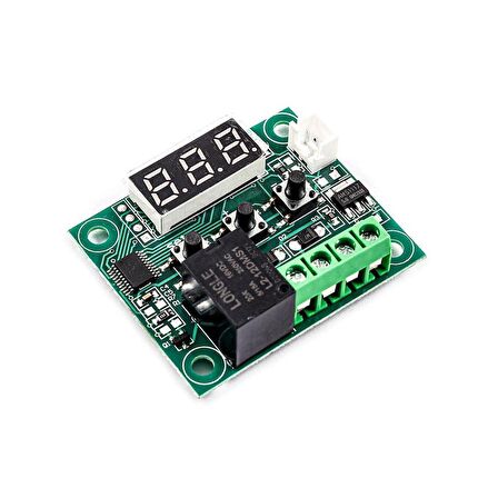 W1209 12V Sıcaklık Kontrollü Dijital Termostat