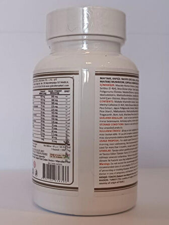 Maytake Kapsül (MAİTAKE MUSHROOM CAPSULE)