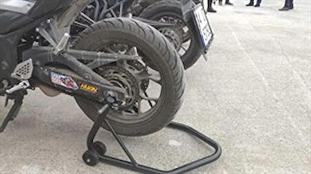 Acs Motosiklet Kaldırma Sehpası (Paddock Stand) siyah