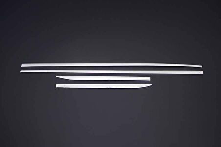 Audi A3 Sportback Krom Yan Kapı Çıtası 4 Parça 2012-2020 Arası