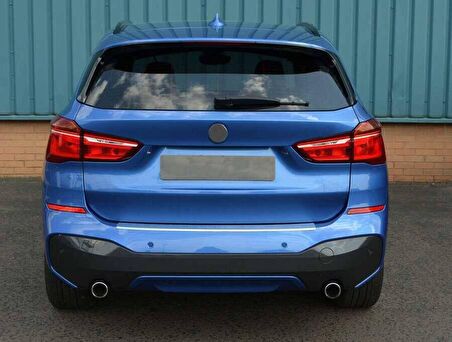 Bmw X1 Krom Arka Tampon Eşiği Taşlı 2015 ve Sonrası