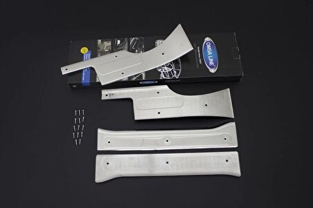 Citroen Nemo Krom İç Kapı Eşiği 4 Parça 2007 ve Sonrası