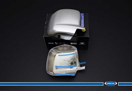 Citroen Nemo Saten Krom Ayna Kapağı 2 Parça Abs 2007 ve Sonrası