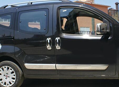 Citroen Nemo Krom Yan Kapı Çıtası 4 Parça 2007 ve Sonrası
