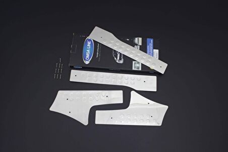 Citroen Berlingo 2 Krom İç Kapı Eşiği 4 Parça 2008-2018 Arası