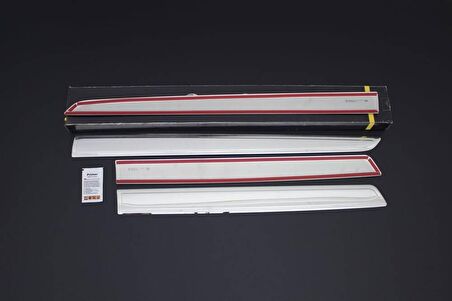 Citroen Berlingo 2 Krom Yan Kapı Çıtası 4 Parça 2008-2018 Arası