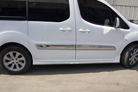 Citroen Berlingo 2 Krom Yan Kapı Çıtası 4 Parça 2008-2018 Arası