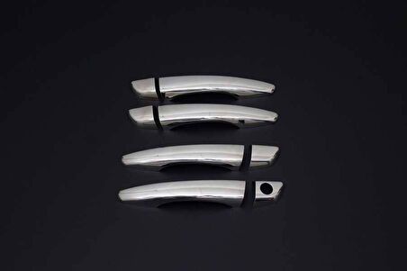 Citroen Berlingo 3 Krom Kapı Kolu 4 Kapı 8 Parça 2019 ve Sonrası