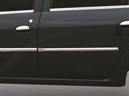 Dacia Logan FAZ 2 Krom Yan Kapı Çıtası 4 Parça 2008-2017 Arası