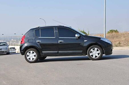 Dacia Sandero Krom Cam Çıtası 4 Parça 2008-2012 Arası