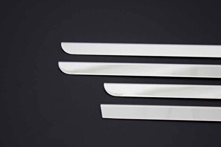 Dacia Duster Krom Cam Çıtası 4 Parça 2010-2017 Arası