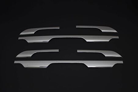 Dacia Duster Krom Yan Marşpiyel Üstü Çıta 6 Parça 2018 ve Sonrası