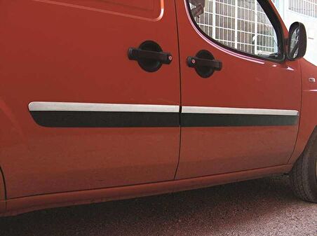 Fiat Doblo Facelift Krom Yan Kapı Çıtası 4 Parça Dar Model 2006-2010 Arası