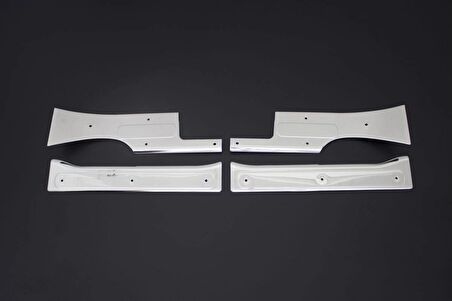 Fiat Fiorino Krom İç Kapı Eşiği 4 Parça 2007 ve Sonrası