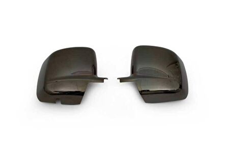 Fiat Fiorino/Qubo Siyah Krom Ayna Kapağı 2 Parça Abs 2007 ve Sonrası