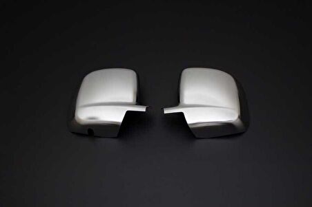 Fiat Fiorino/Qubo Saten Krom Ayna Kapağı 2 Parça Abs 2007 ve Sonrası